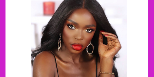 Classic Holiday Glam Makeup for Black Skin