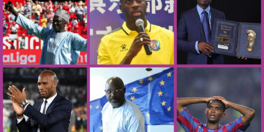 Portrait of 6 African Football Players: Celebrating Greatness