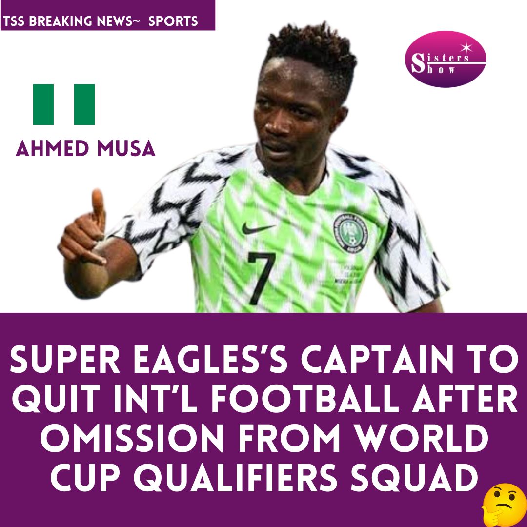 Ahmed Musa, Super Eagles Captain