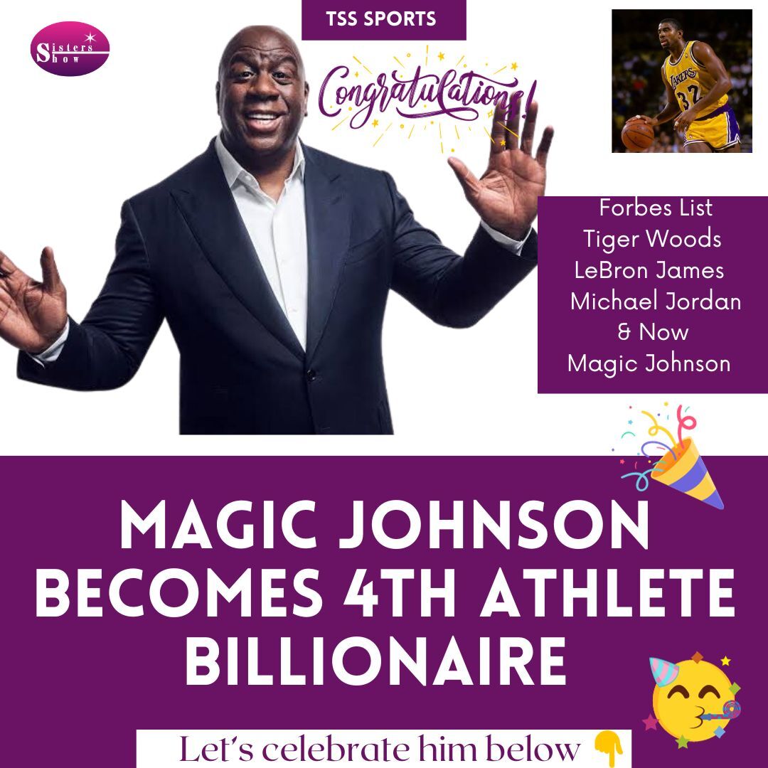 Magic Johanson, billionaire athlete