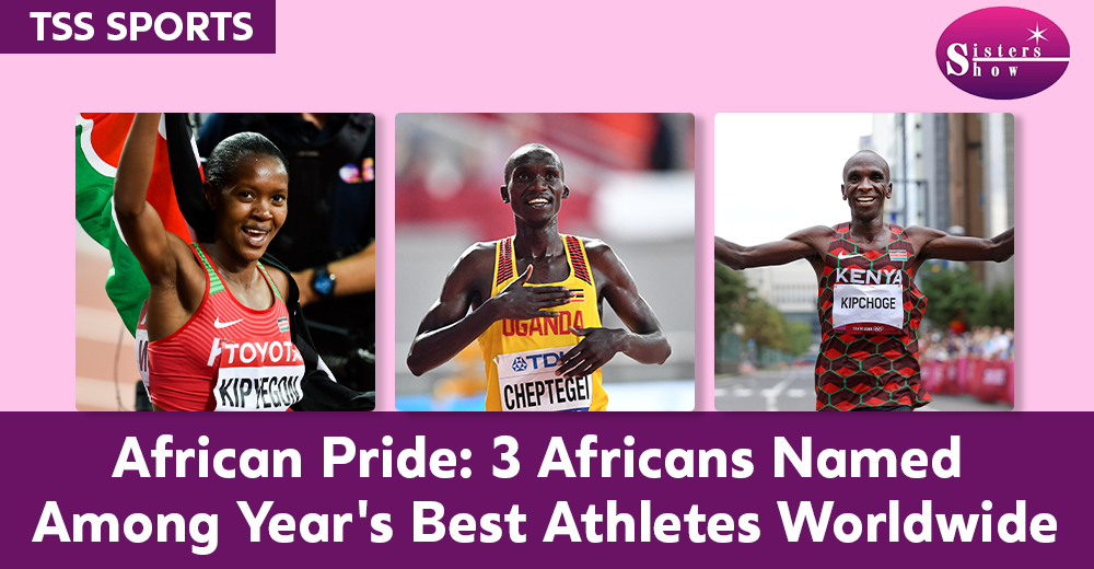 Three African athletes celebrated for global achievements