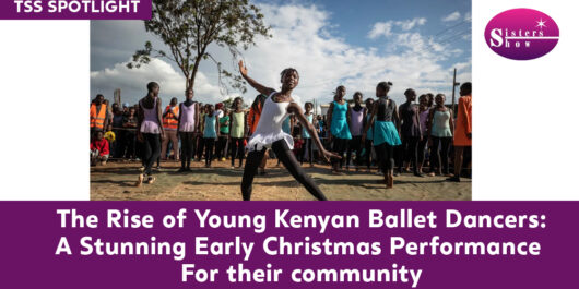 Young Kenyan dancers: Christmas brilliance with African culture.