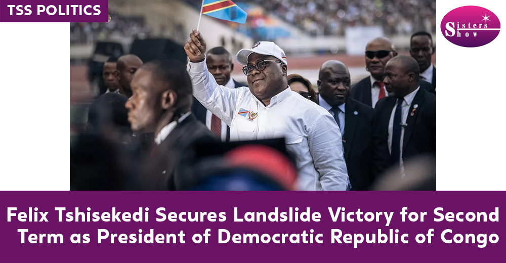 Felix Tshisekedi re-elected president of DR Congo