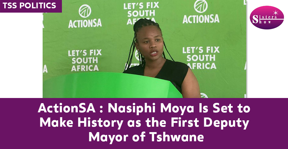 Dr. Nasiphi Moya Nominee for Tshwane Deputy Executive Mayor