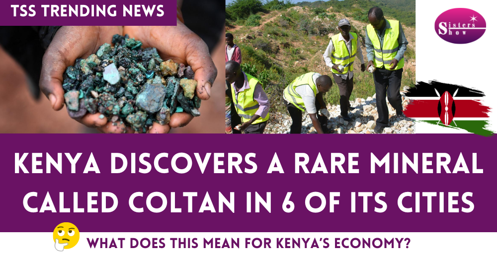 Image depicting the mining of coltan in Kenya and its potential impact on the environment and local communities.