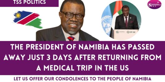 Candlelight vigil in honor of President Hage Geingob in Namibia