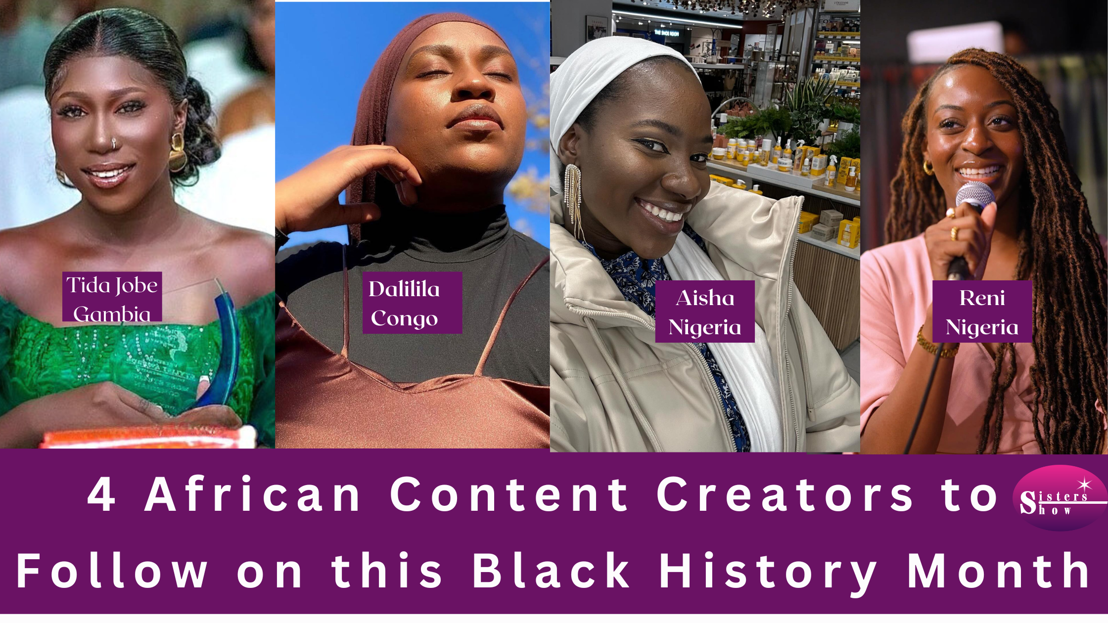 African content creators on Instagram for Black History Month