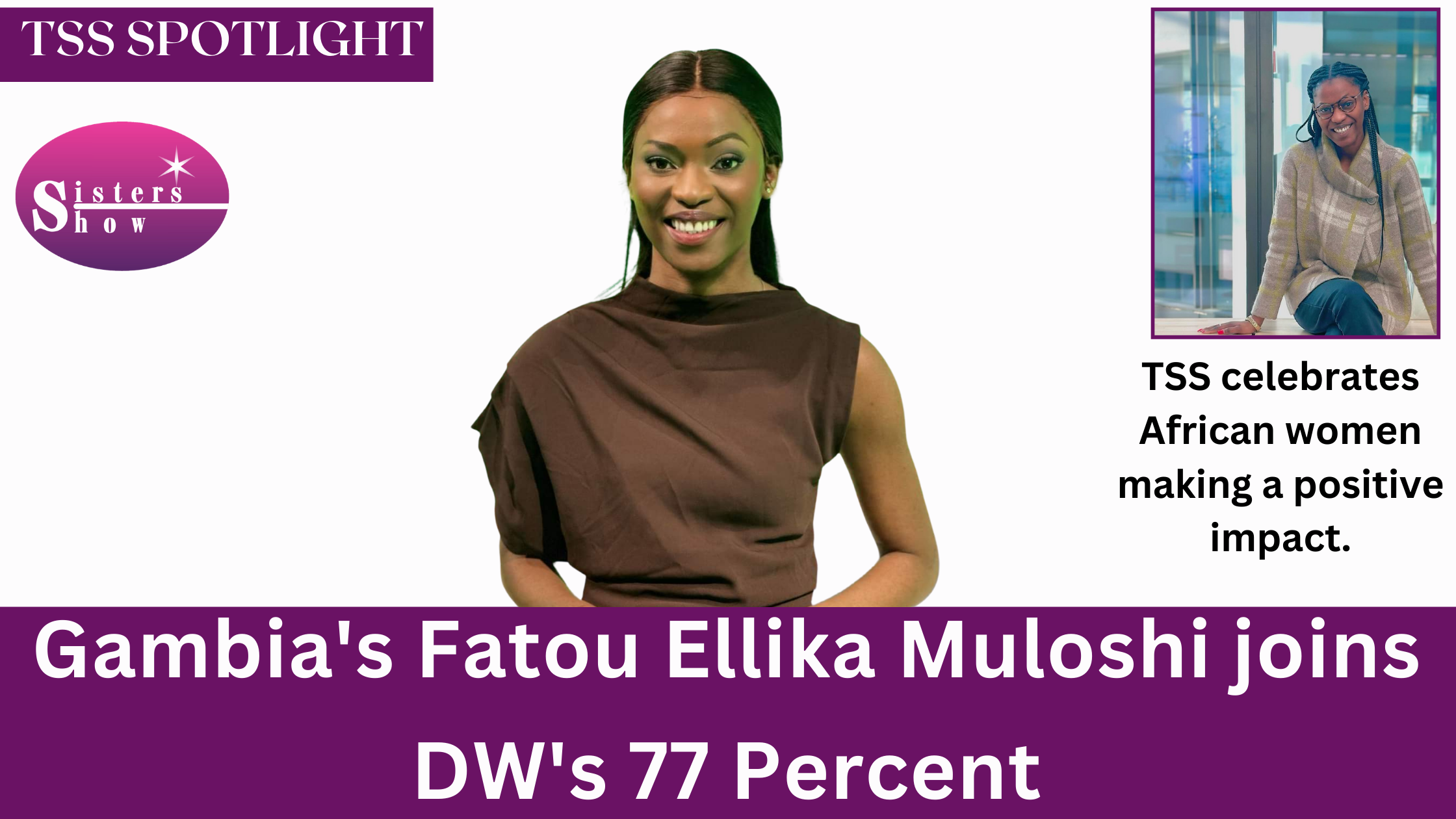 Fatou Ellika Muloshi joins DW