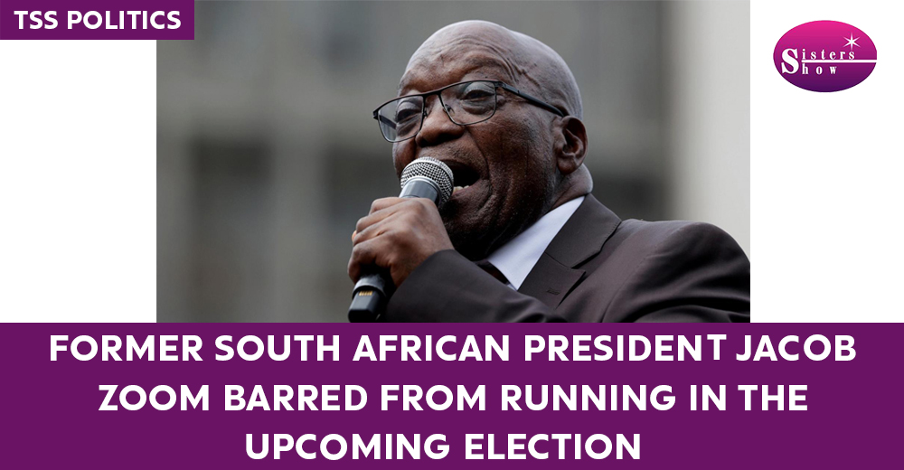 Jacob Zuma barred from South African election