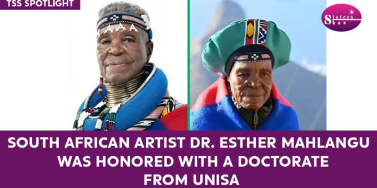 Dr. Esther Mahlangu receiving honorary doctorate from UNISA