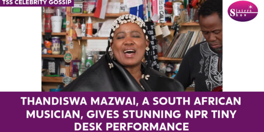 Thandiswa Mazwai performing live at NPR Tiny Desk